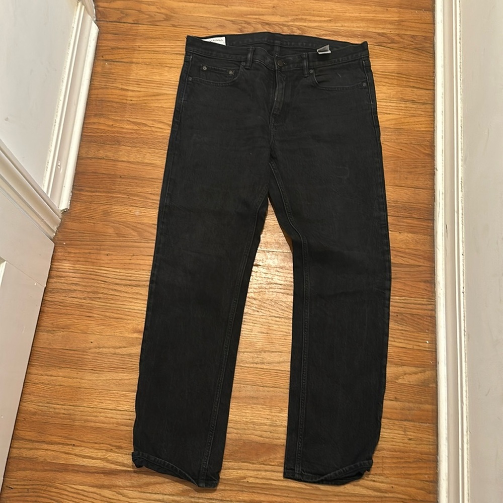 New Banana Republic Black slim Jeans 35 x 32